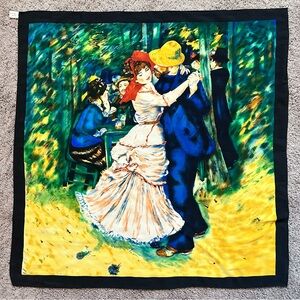 Renoir Art Silk Scarf